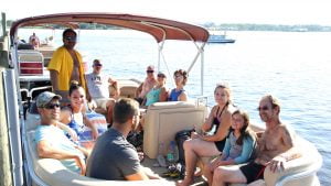Shell Island Shuttle Pontoon Boat Rentals